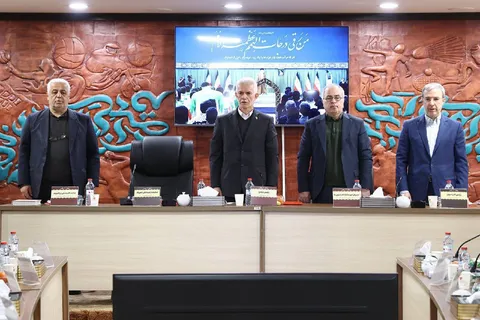 برگزاری مجمع عمومی سالیانه فدراسیون تنیس روی میز با حضور معاون توسعه ورزش قهرمانی  