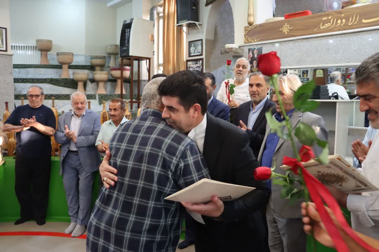 آیین تجلیل از جانبازان هیئت ورزش‌های زورخانه‌ای و کشتی پهلوانی استان البرز برگزار شد