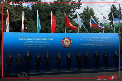 ورود سید عباس عراقچی وزیر امور خارجه  به محل اجلاس وزیران امور خارجه شانگهای