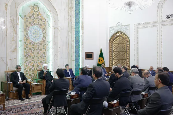 دیدار استاندار و فرمانداران خراسان رضوی با تولیت آستان قدس رضوی
