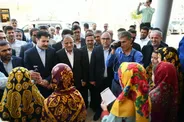 معاون رئیس جمهور آی‌سی‌یو بیمارستان شهرستان مرزی مراوه‌تپه را افتتاح کرد