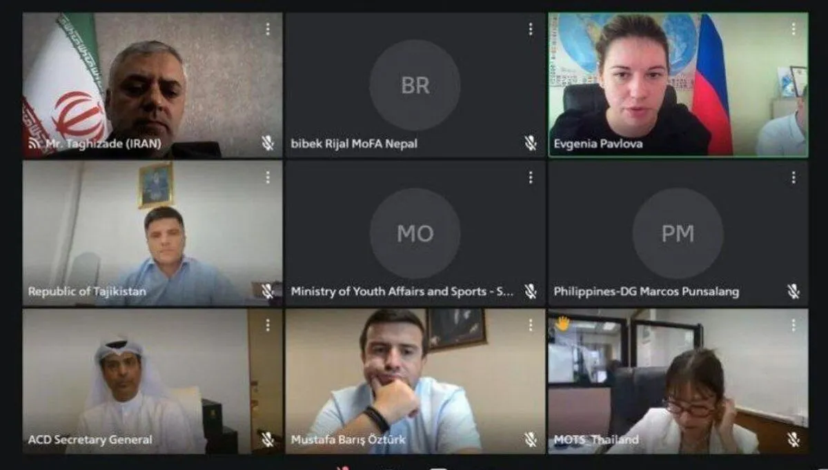 ACD Members Hold Virtual Meeting to Prepare for Inaugural Sports Ministerial Summit