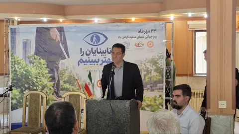 قلندری: تمام ظرفیت‌های شهرستان اردبیل برای تحقق حقوق شهروندی نابینایان به‌کار گرفته می‌شود