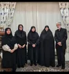 ‌ دیدار رییس سازمان حفاظت محیط زیست با خانواده شهیده «زهرا حداد عادل»