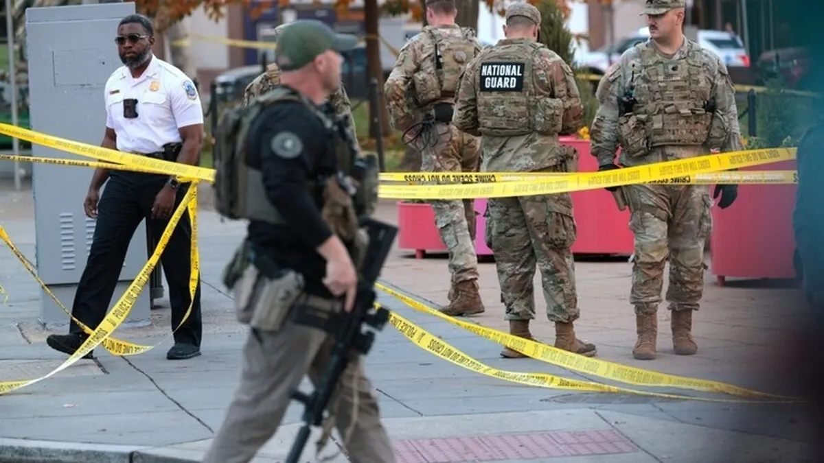 Two National Guard members shot in ambush near White House