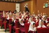 جشن استانی «لبخند کودکان، الفبای وطن» در کانون پرورش فکری اردبیل برگزار شد
