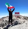 کوهنورد خرمشهری در مسیر تکمیل پروژه ملی سیمرغ به قله