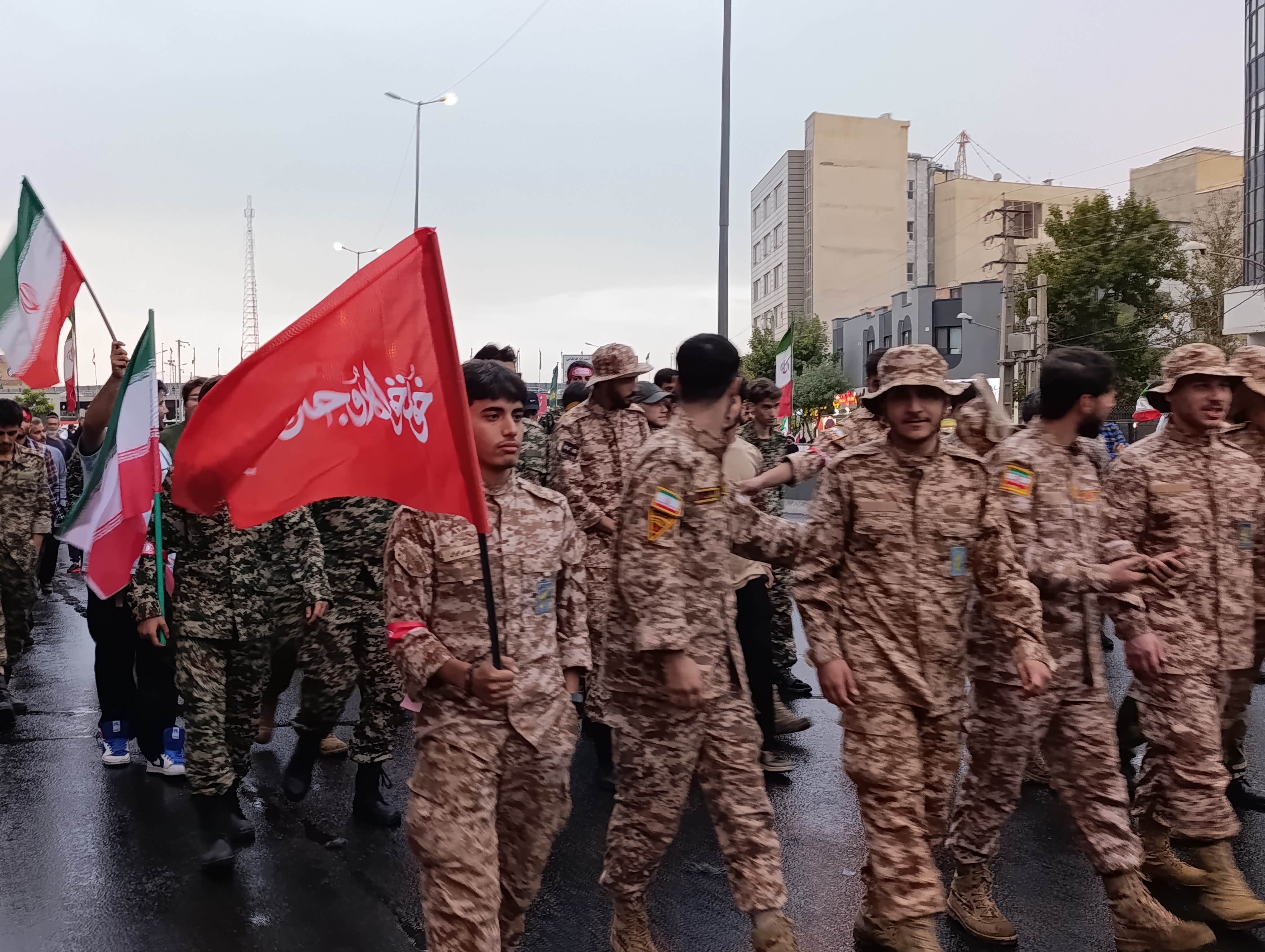 رزمایش و اجتماع ۱۱۰ هزار نفری «جان‌فدایان البرز» برگزار شد
