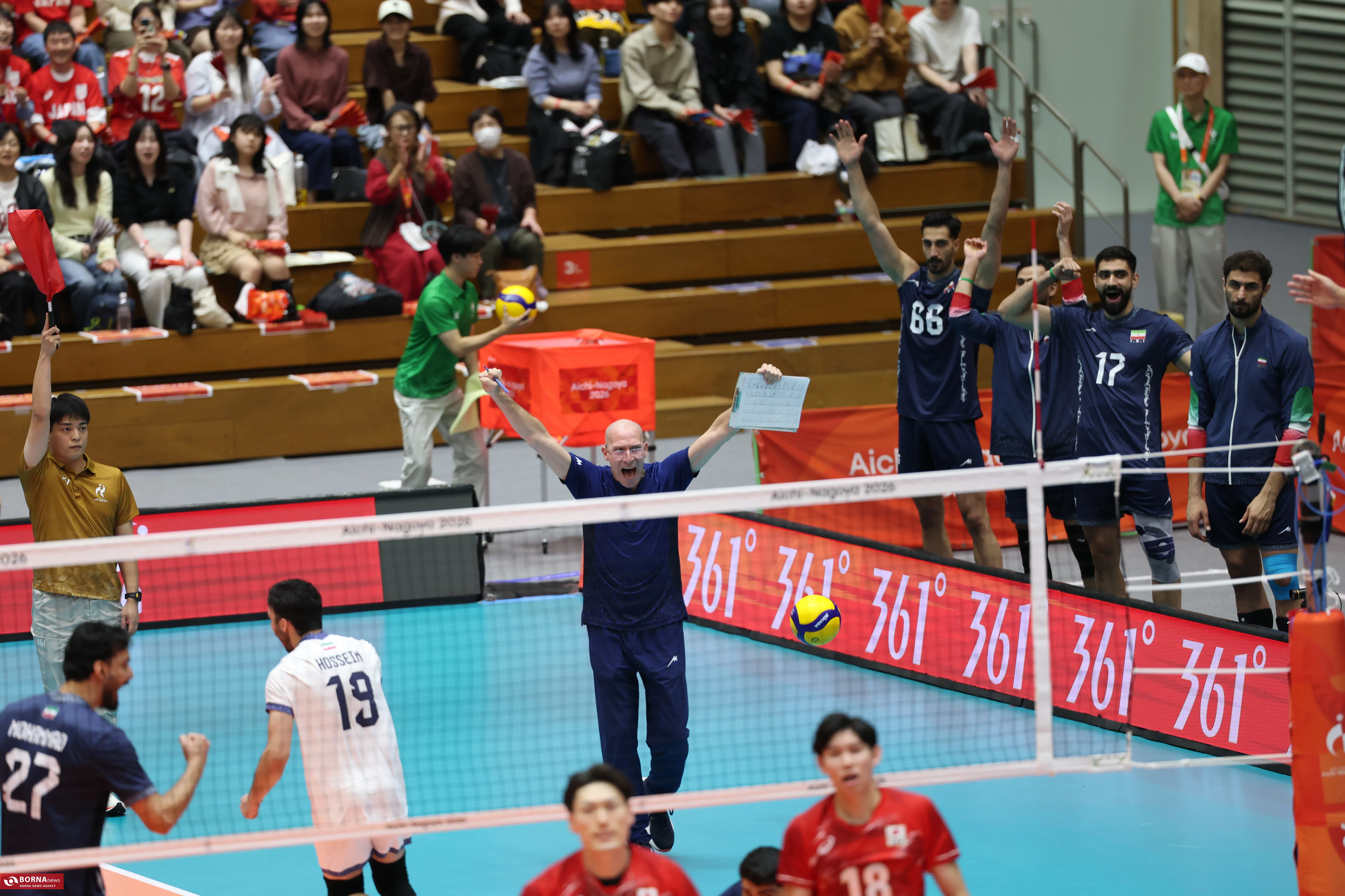 مدال طلای والیبال ایران/ NOGOYA2026
