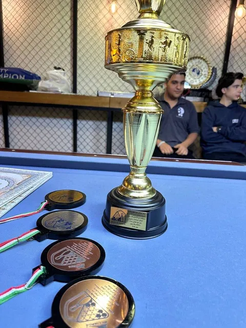 سینا خندان قهرمان رنکینگ پاکت بیلیارد زیر ۲۱ سال خراسان رضوی شد