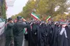 خروش جان‌فدایان البرز در رزمایش و اجتماع ۱۱۰ هزارنفری + فیلم