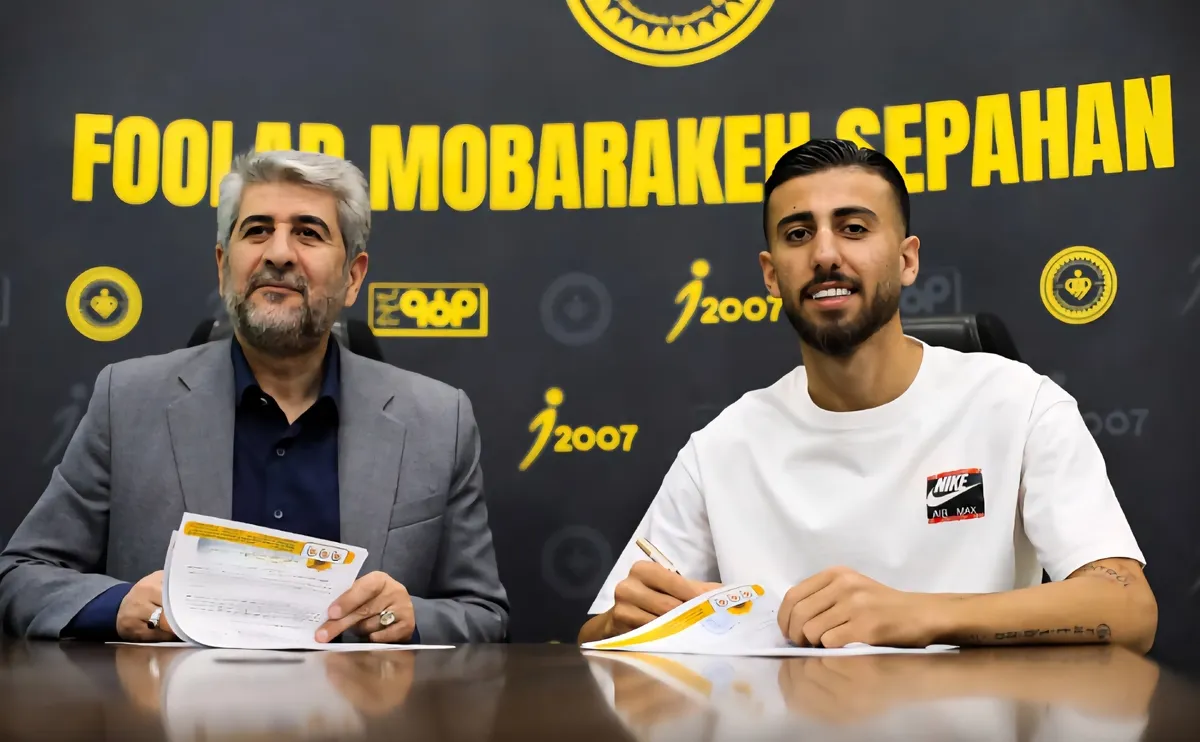 عسکری از فولاد خوزستان به فولاد سپاهان