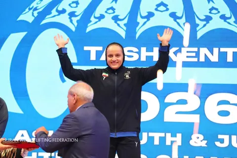 وزنه‌برداری قهرمانی آسیا/ مهسا بهشتی در رده جوانان هم ۳ طلا گرفت
