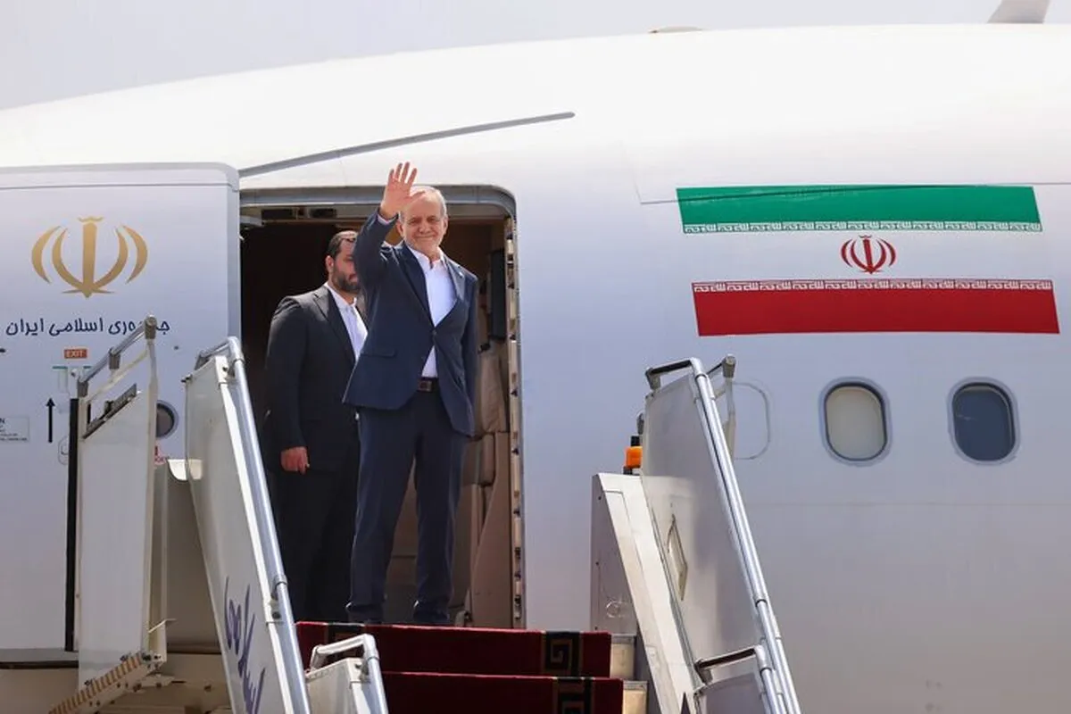Pezeshkian to depart for Kazakhstan, Turkmenistan Wed.
