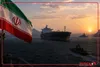 تصاویری از توقف دو نفتکش در غرب و شرق تنگه هرمز پس از بروز حادثه هنگام عبور از مسیر غیرمجاز