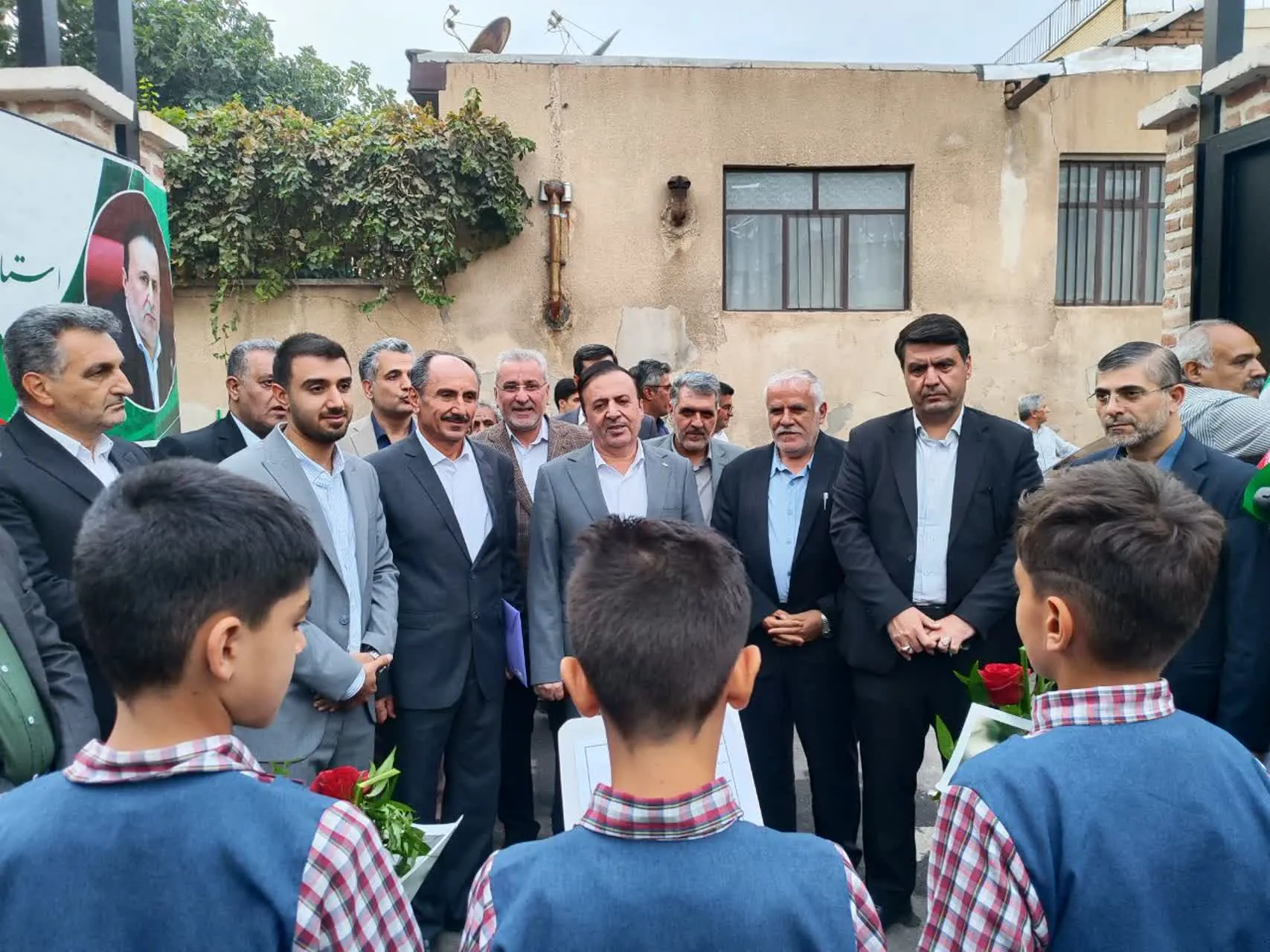مدرسه ۹ کلاسه زنده‌یاد حاج رضا وحدانی در قزوین به بهره‌برداری رسید