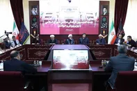 طرح گزارش تاج و قلعه نویی از جام جهانی ۲۰۲۶ در جلسه کمیسیون فرهنگی مجلس شورای اسلامی