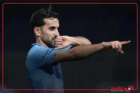 گل اول چادرملو به استقلال توسط رضا محمودآبادی