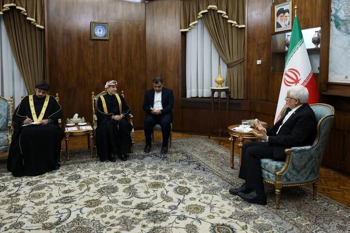 VP Aref calls for increasing Iran-Oman trade to $5 billion