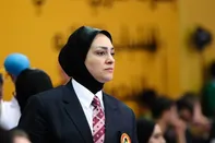 حكمة إيرانية تشارك في إدارة منافسات بطولة العالم للكاراتيه في بولندا