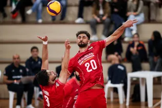 مباراة ودية بين منتخبي إيران والبرازيل في كرة الطائرة