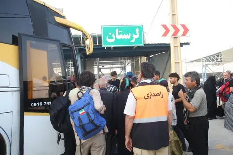 جابجایی بیش از ۱۲ هزار زائران اربعین با ناوگان حمل‌ونقل عمومی لرستان 