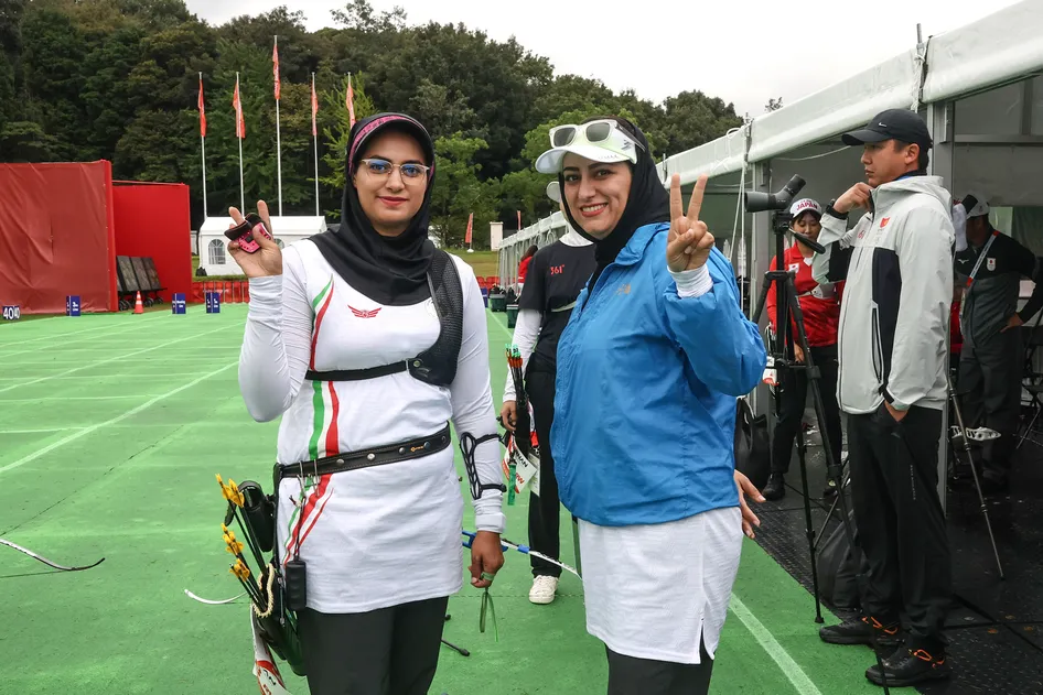 مبینا فلاح در تیراندازی با کمان/ NOGOYA2026