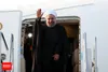 حسن روحانی وارد تهران شد