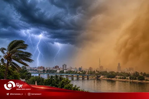 فعالیت ناپایداری‌های جوی در خوزستان تا جمعه؛ احتمال رگبار و تگرگ و وقوع گردوخاک همرفتی