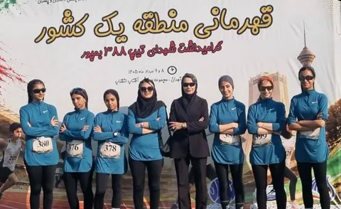 درخشش دختران دوومیدانی سمنان در مسابقات نونهالان منطقه یک کشور