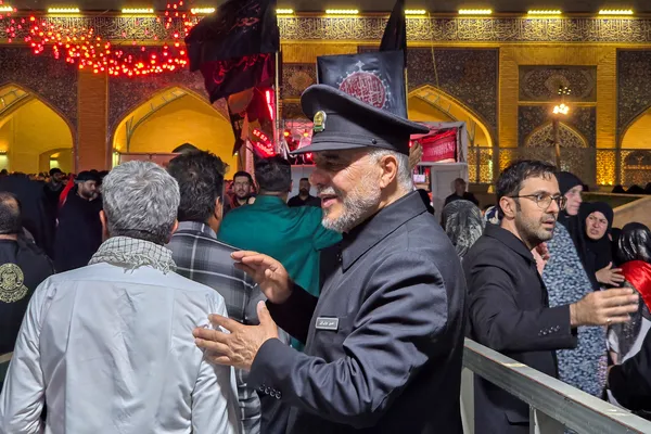 موکب آستان قدس رضوی در نجف اشرف

