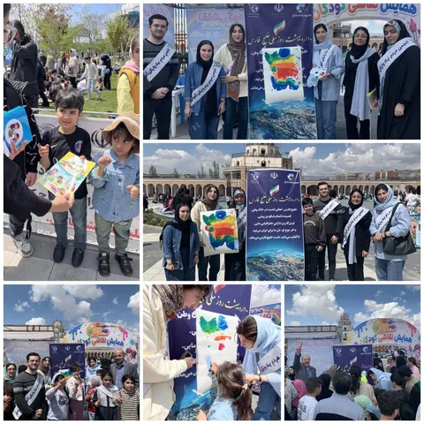 برگزاری جشنواره نقاشی «رنگین‌کمان تاریخ» در تبریز با مشارکت کودکان و سمن‌های جوانان