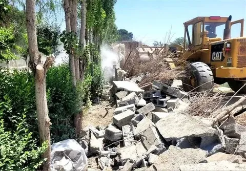 آزادسازی ۱۵۲ هزار و ۴۰۰ متر مربع از اراضی کشاورزی روستا‌های مرادآباد و کاشانک بخش آفتاب