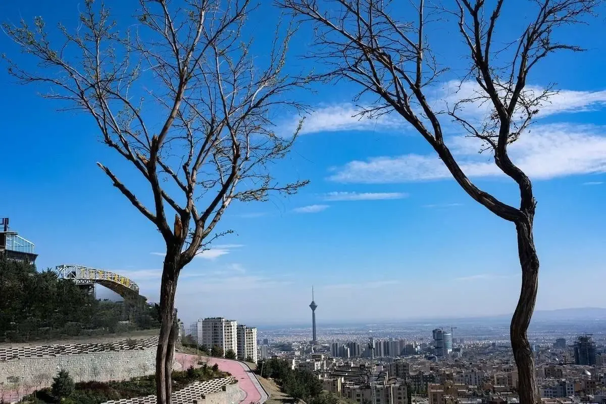 هوای تهران در وضعیت پاک