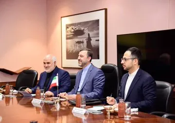 Iran&rsquo;s Deputy FM Gharibabadi holds talks with Indian officials in New Delhi