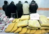 انهدام ۴ باند قاچاق مواد مخدر و کشف بیش از ۶۰۰ کیلوگرم مواد مخدر در آذربایجان غربی