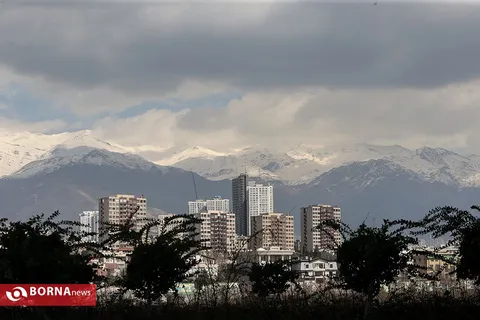 باران و رعدوبرق در تهران و ۸ استان کشور