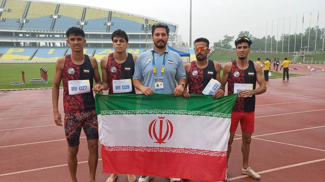 مسابقات دوومیدانی قهرمانی ناشنوایان آسیا / برنز قاره کهن به تیم ۴ در ۴۰۰ متر ایران رسید