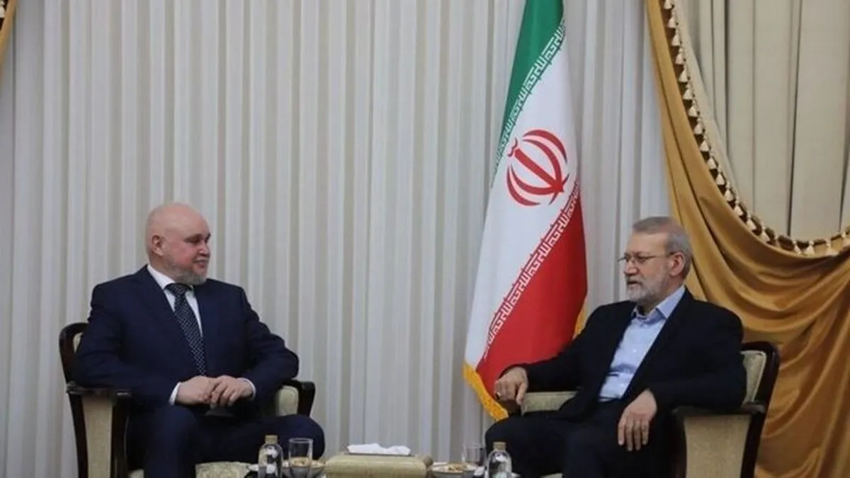 Larijani: West fails to stop Iran-Russia strategic ties
