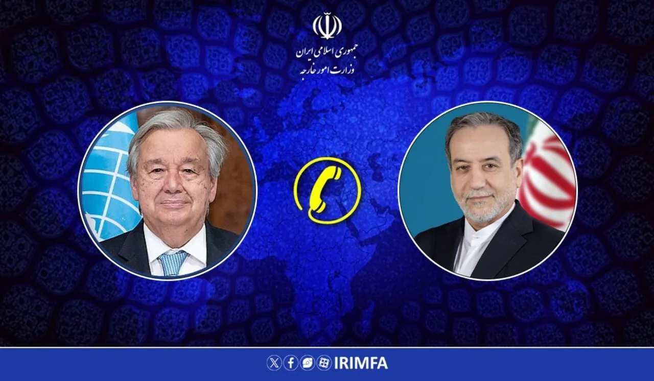 عراقجي لـ غوتريريش : تعطّل الملاحة في مضيق هرمز ناتج عن الحرب التي فرضتها أمريكا وإسرائيل