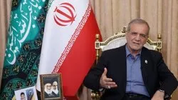 Iran president urges US to stop warmongering by its ally, Israeli regime