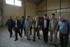 بازدید مدیر کل ورزش و جوانان استان از روند بازسازی سالن ورزشی شهر پالیز در شهرستان اسدآباد