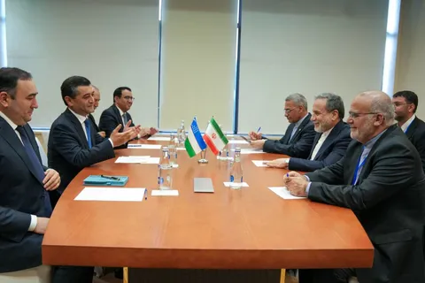 دیدار وزیران امور خارجه ایران و ازبکستان