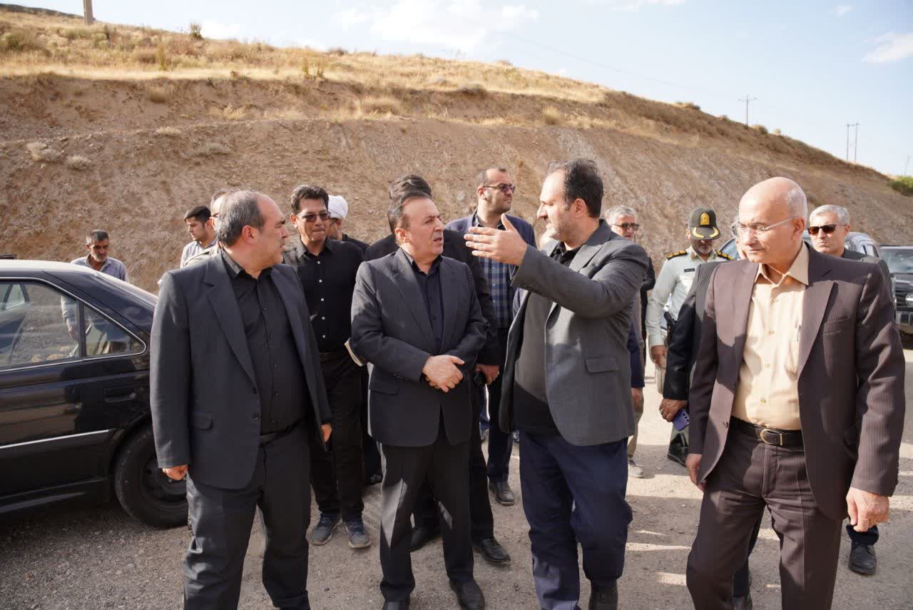 بازدید استاندار قزوین از پروژه مسکن ملی آوج و تعریض محور گردنه آوج-رزن/ تأکید بر سرعت بخشیدن به فرآیند تکمیل واحدها بازدید استاندار قزوین از پروژه مسکن ملی آوج و تعریض محور گردنه آوج-رزن/ تأکید بر سرعت بخشیدن به فرآیند تکمیل واحدها