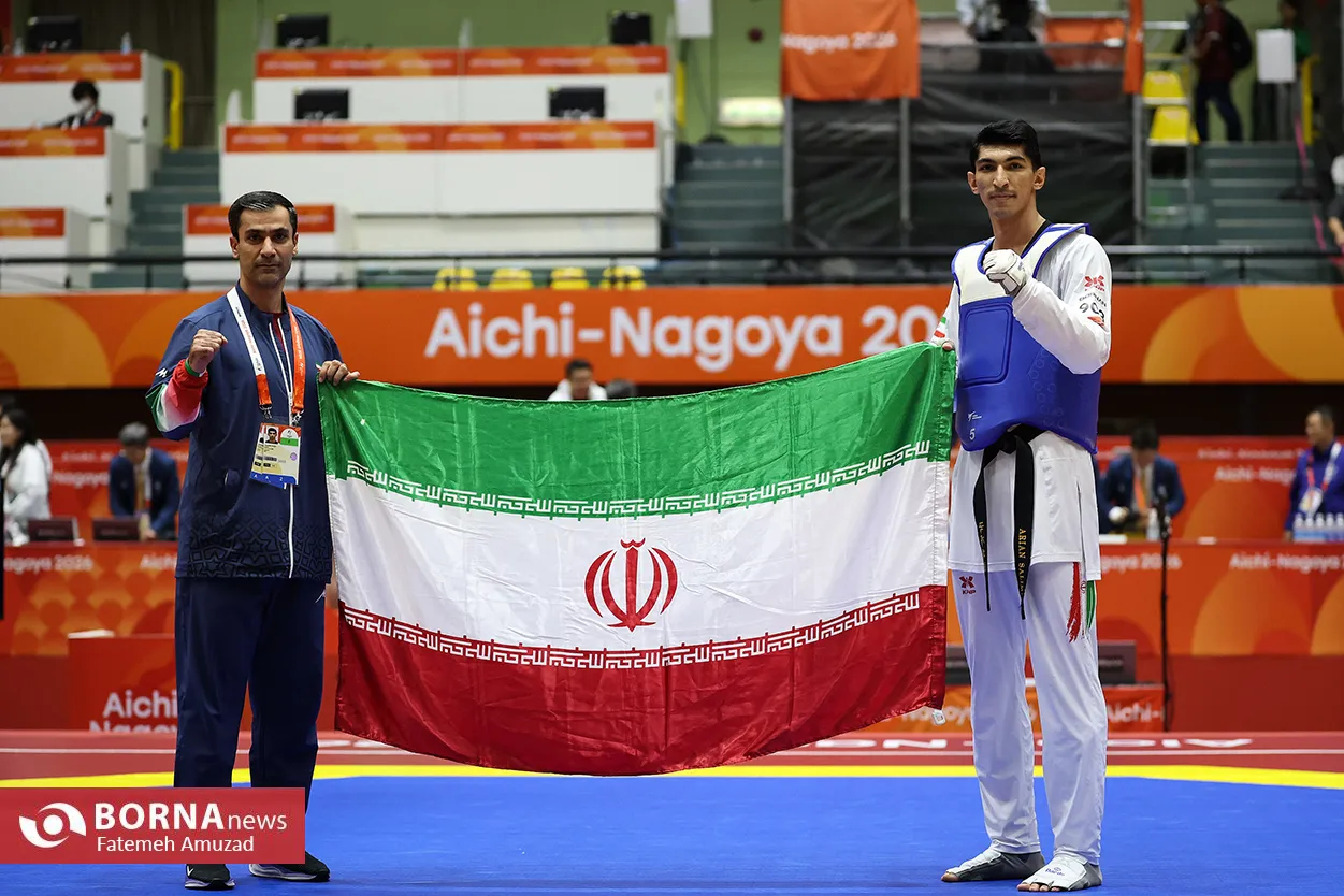 مدال طلای آرین سلیمی در تکواندو / NOGOYA2026