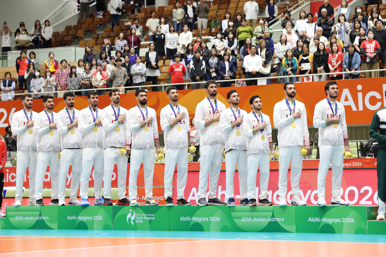 مدال طلای والیبال ایران/ NOGOYA2026