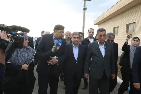 بازدید معاون اجرایی رئیس‌جمهور از پروژه‌های فاضلاب، بیمارستان نجف‌زاده و تالار فرهنگ و هنر اردبیل