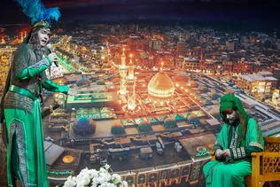 إحياء مراسم التعزية في الليلة السادسة من شهر محرّم