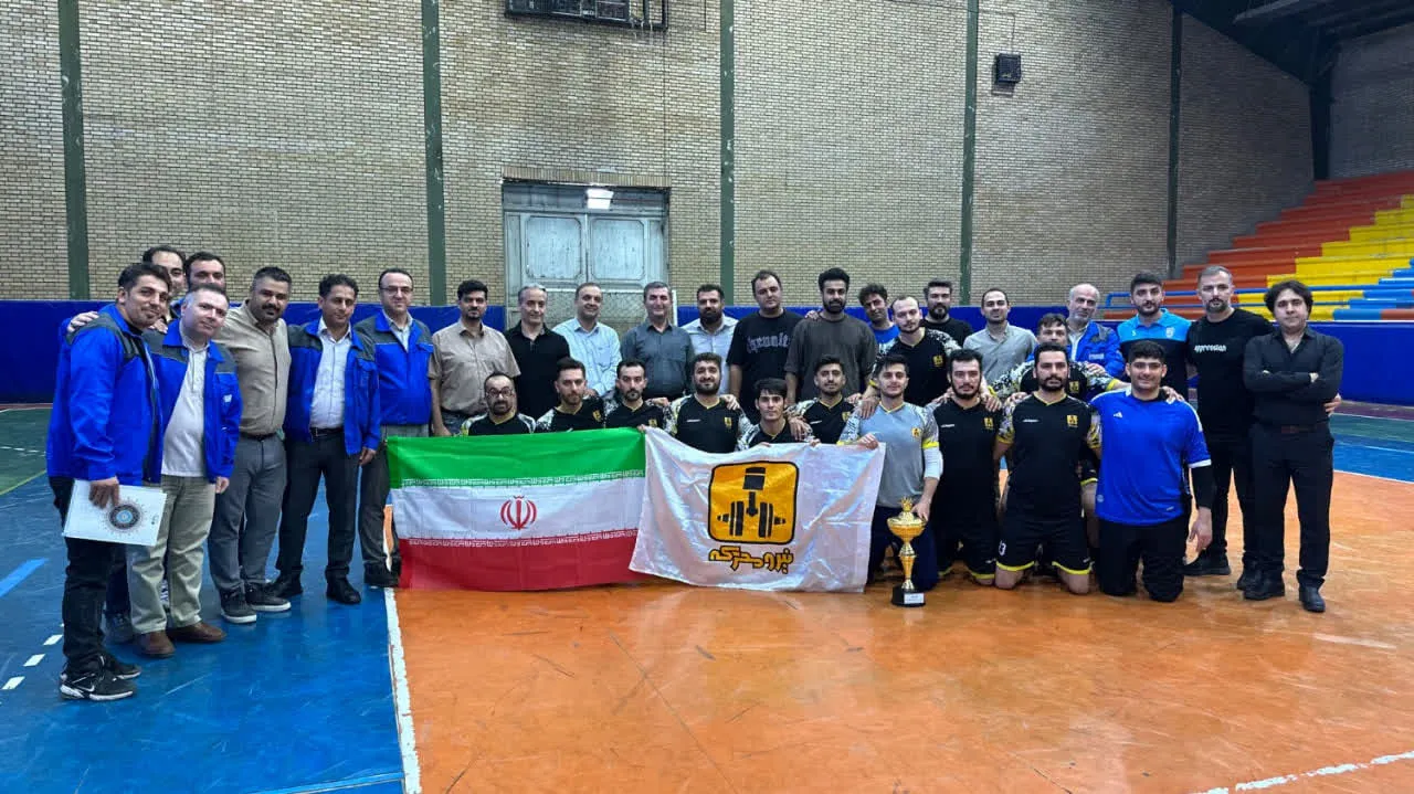 نیرو محرکه قهرمان لیگ برتر فوتسال کارگری استان قزوین شد