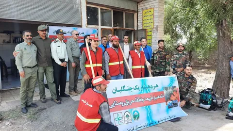 تجهیز دهیاریهای مناطق پر خطر، به ادوات اطفاء حریق، توسط اداره کل مدیریت بحران استان قزوین